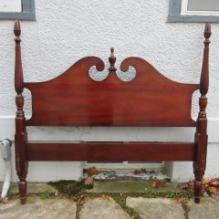 Marvelous Mahogany Double Bed c1940