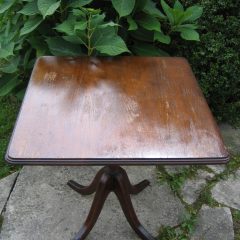 Tilt Top Tap with Wonderful Pedestal Base c1930