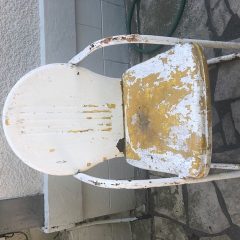 Vintage Outdoor Metal Chair c1950