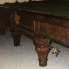 Fabulous Billiard Table c1900 in Great Condition Snooker Table 6′ by 12′
