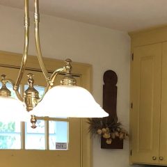 Brass Light Fixture