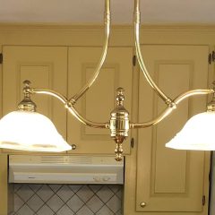 Brass Light Fixture