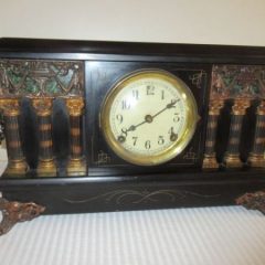 Antique Mantle Clock in Working Condition