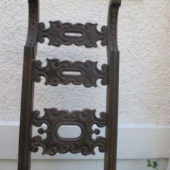 Unique Chair with High Back Circa 1900